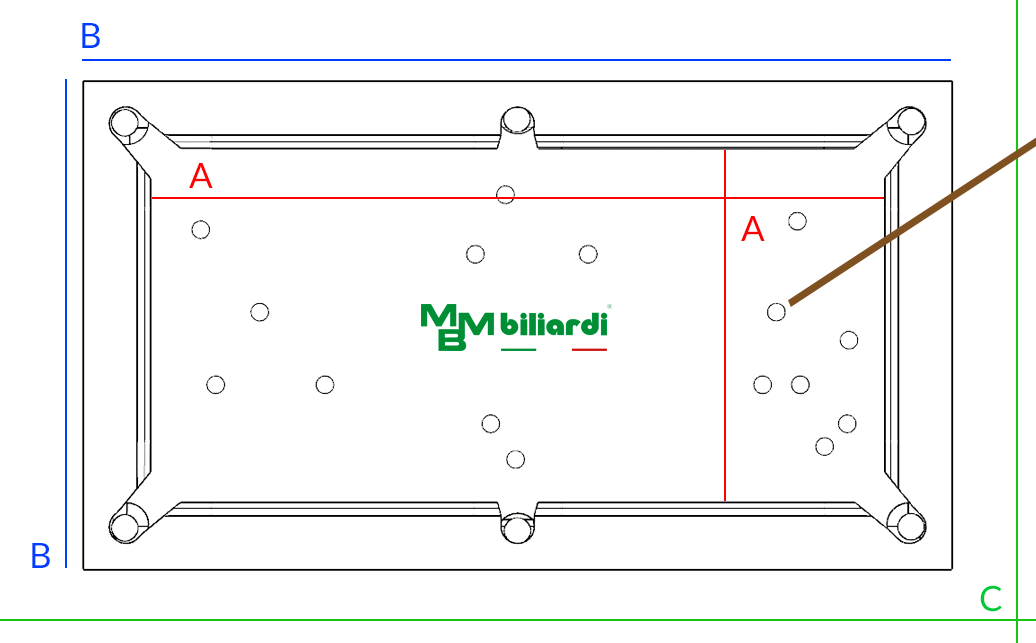 misure del biliardo misure del biliardo